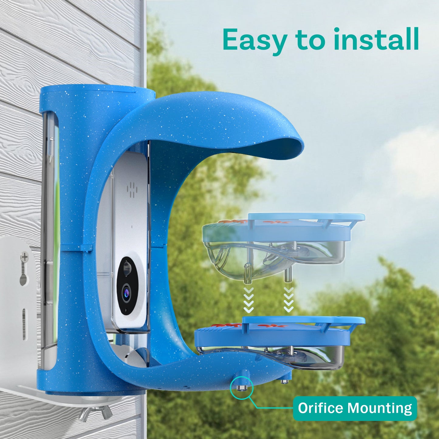 BirDock Hummingbird Feeder With Camera, Smart Bird Feeder For Hummingbird With APP